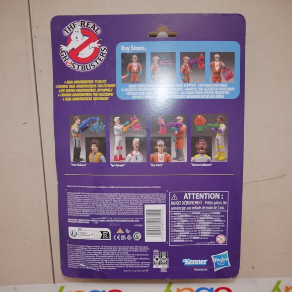 Ghostbusters Ray Stantz and Jail Jaw Ghost Figure Fright Features Action New - Picture 2 of 5